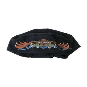 Vintage 90s Harley Davidson Motorcycles 1995 Do Rag Scull Cap